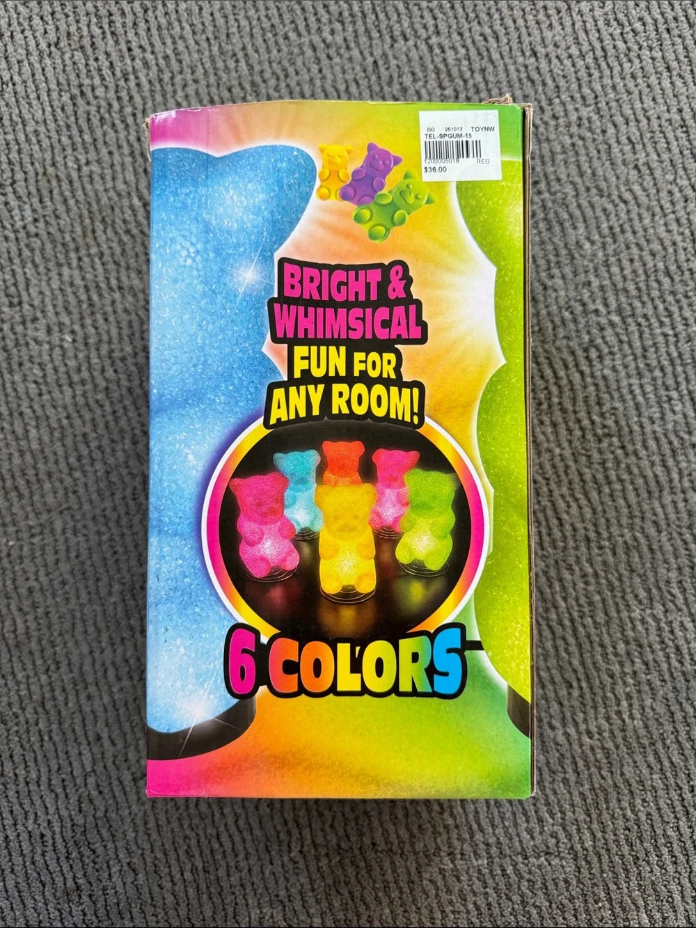 Gummy Bear Sparkle Lamp